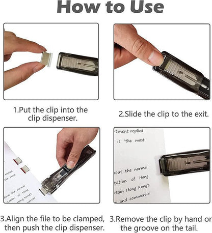 Reusable creative stapler (Buy One Pusher Free Clip)