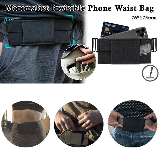 Minimalist Invisible Phone Wasit Bag